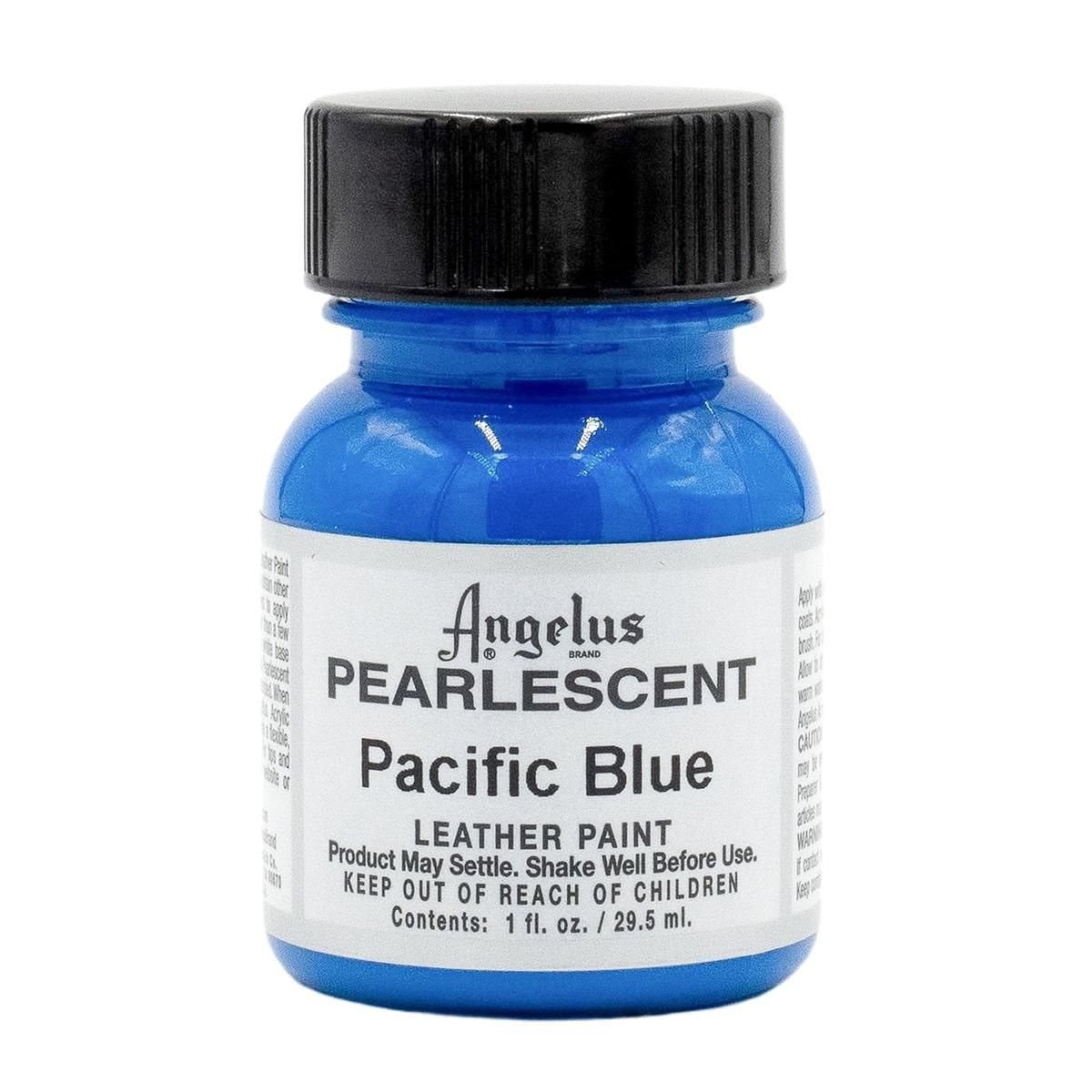 Blue leather paint on sale